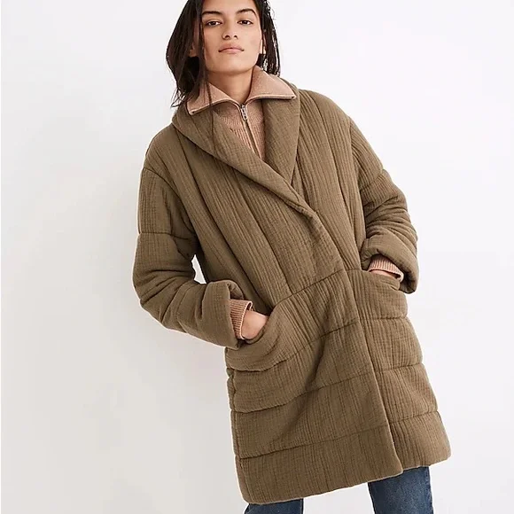 Dumont Quilted Coat Madewell Dumont Coat Madewell Corduroy Dumont